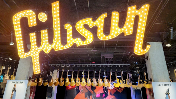 Visiting the Gibson Garage in Nashville, Tennessee